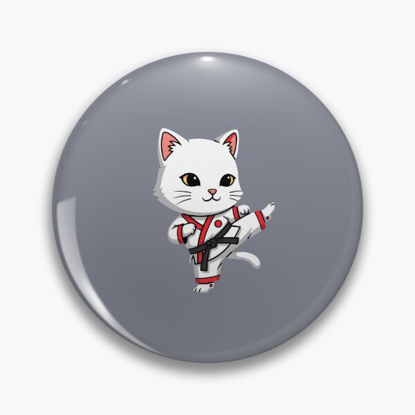 Item preview, Karate Cat Martial Artist Black Belt designed and sold by SofiBlair.