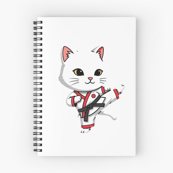 Item preview, Karate Cat Martial Artist Black Belt designed and sold by SofiBlair.