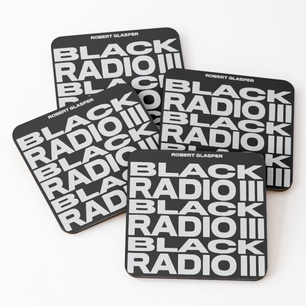 Item preview, Black Radio Inspired Jazz Fusion Music Design designed and sold by MayDavi.