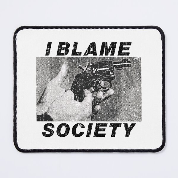 Item preview, I Blame Society Vintage Graphic designed and sold by jundobays.