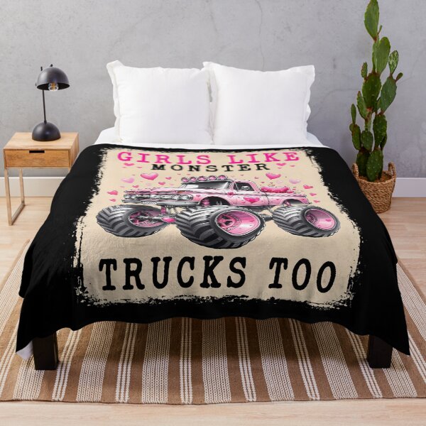 Item preview, Girls Like Monster Trucks Too designed and sold by Krwasatoune.