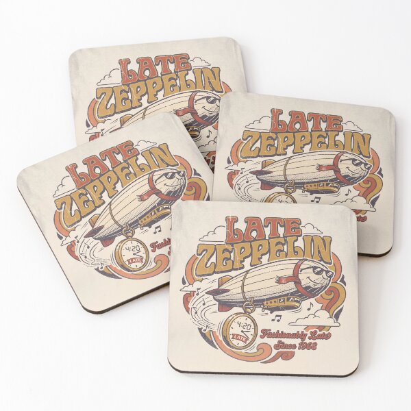 Item preview, Late Zeppelin Fashionably Late Since 1968 designed and sold by davitabros.