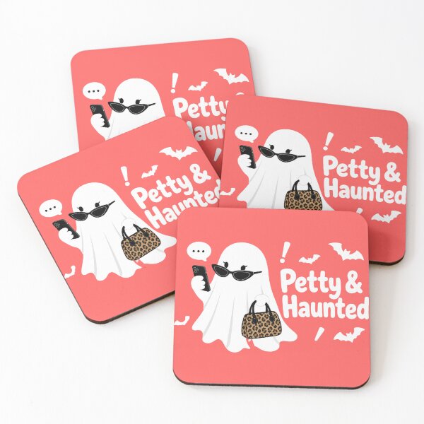Item preview, Petty & Haunted Ghost Shirt | Glam Halloween Design designed and sold by MOCH- ART.