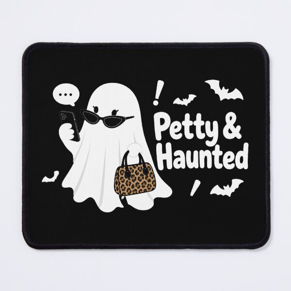 Item preview, Petty & Haunted Ghost Shirt | Glam Halloween Design designed and sold by MOCH- ART.