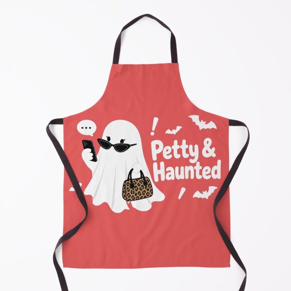 Item preview, Petty & Haunted Ghost Shirt | Glam Halloween Design designed and sold by MOCH- ART.