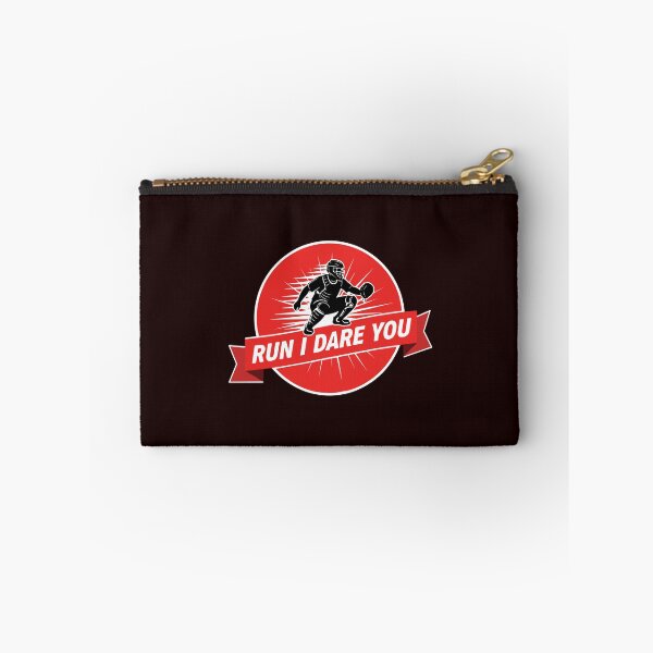 Item preview, Run I Dare You Baseball Catcher Player Fan designed and sold by PopStars1993.