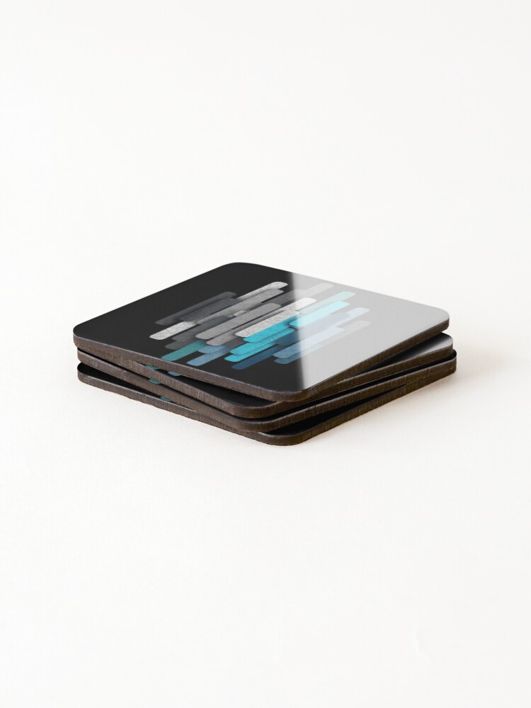 Thumbnail 4 of 5, Coasters (Set of 4), Abstract Pattern Modern designed and sold by HeyRusty1999.