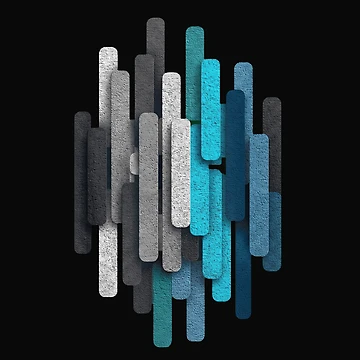 Artwork thumbnail, Abstract Pattern Modern by HeyRusty1999