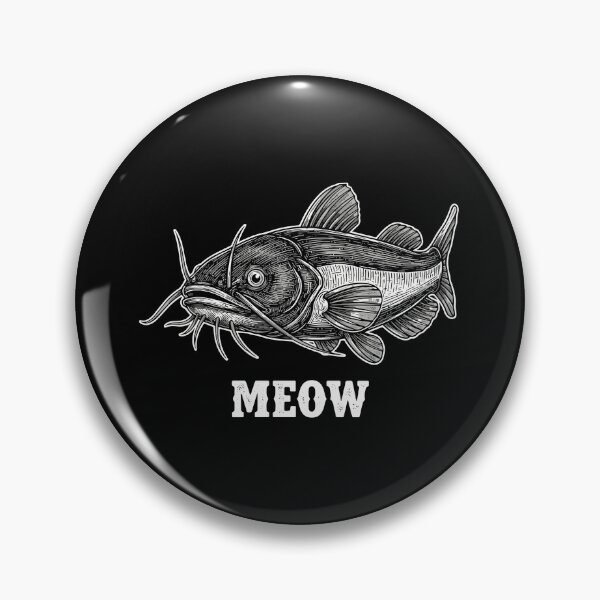 Item preview, Catfish Meow Funny Fishing Angler Fisherman designed and sold by PopStars1993.