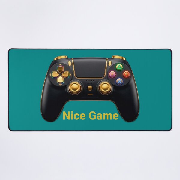 Item preview, Premium Black & Gold PS5 Custom Controller - Luxury Gaming designed and sold by Northern Glow Art.