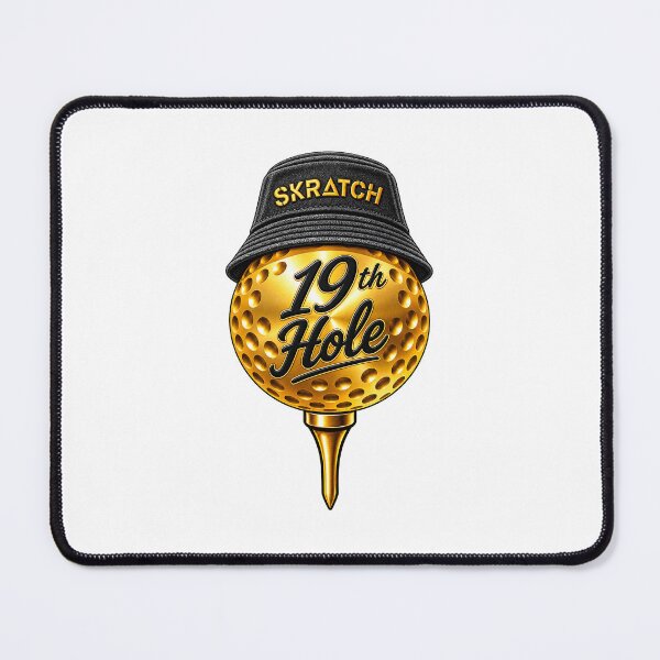 Item preview, Skratch Golf - Golf Ball Icon 19th Hole designed and sold by SkratchGolf.