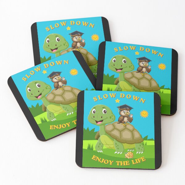 Item preview, Slow Down Enjoy The Life, Funny Gifts For Optimists  designed and sold by zebek-design.