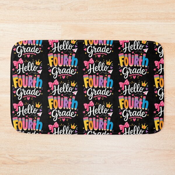 Item preview, Hello Fourth Grade designed and sold by Eat-Apples.