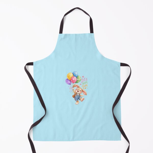 Item preview, A cute party mood rabbit funny colorful let's have fun illustration designed and sold by lafataviola.