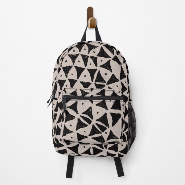 Item preview, Ferox triangles and dots drawing in black and tan designed and sold by studioanalog.