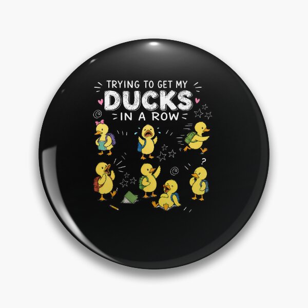 Item preview, Trying To Get My Ducks In A Row designed and sold by Eat-Apples.