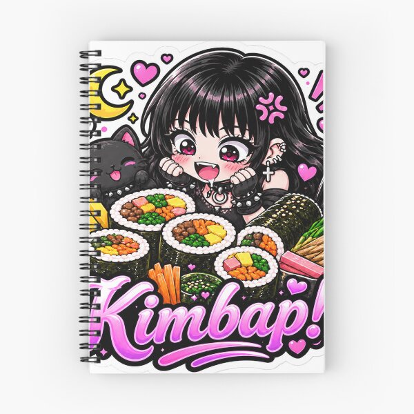 Item preview, Goth Food Gremlin Loves Kimbap designed and sold by AnnekeJordaan.