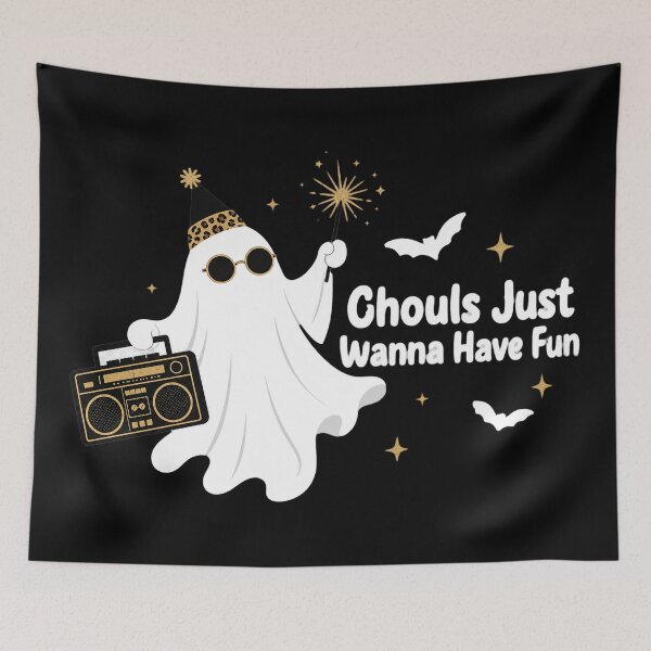 Item preview, Ghouls Just Wanna Have Fun Shirt | Glam Halloween Design designed and sold by MOCH- ART.