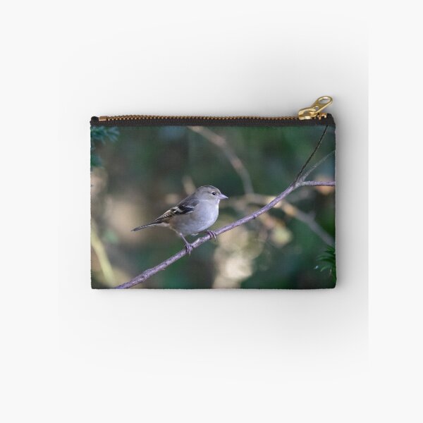 Item preview, Female Chaffinch Perched in Woodland designed and sold by Sue Robinson.