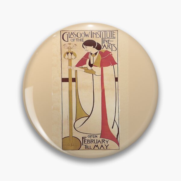 Item preview, Vintage Art Nouveau exhibition poster  designed and sold by stevepaint.