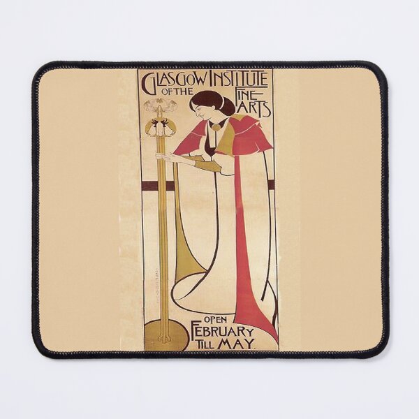 Item preview, Vintage Art Nouveau exhibition poster  designed and sold by stevepaint.