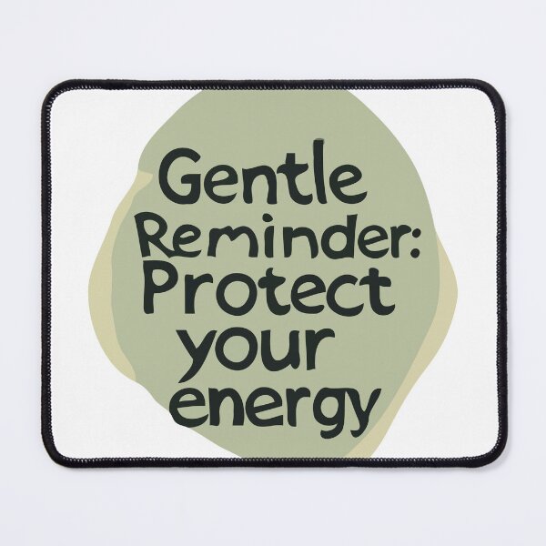 Item preview, Gentle Reminder Minimalist Mental Health Aesthetic Quote designed and sold by DoceVaga.