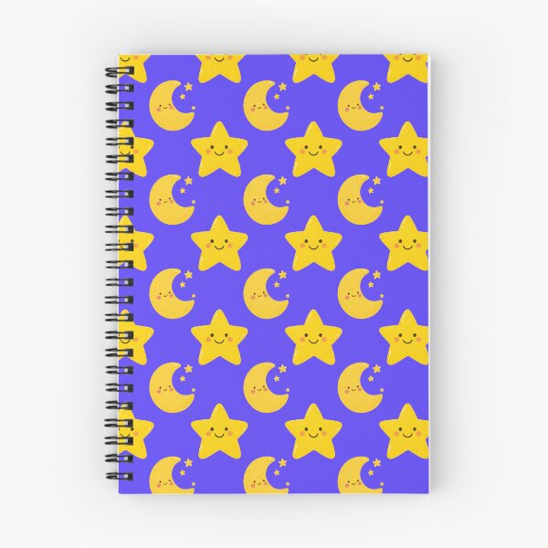 Item preview, Kawaii Moon and Stars Celestial Pattern designed and sold by jianina-alondra.