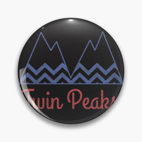Item preview, Twin Peaks Black Lodge Retro Blue Mountains Logo | Best Gift designed and sold by sinaicrafts.