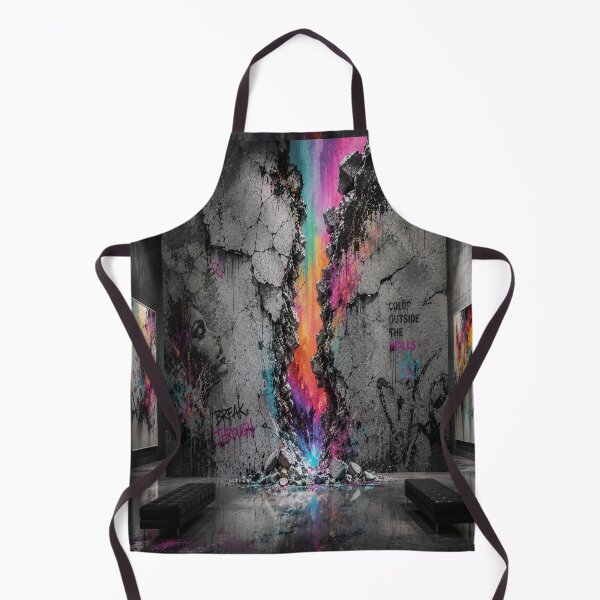 Item preview, Neon Scar - Urban Graffiti Fragments designed and sold by Personiq Kaleido.
