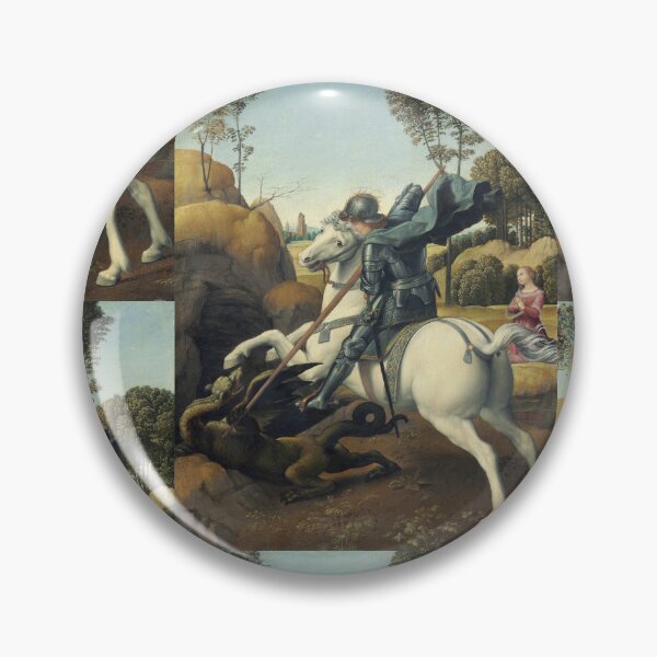 Item preview, Saint George Slaying the Dragon designed and sold by artofuniverse.