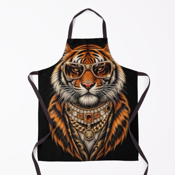 Item preview, Cool Tiger Roar Leopard Sunglasses Funny designed and sold by will freed18.