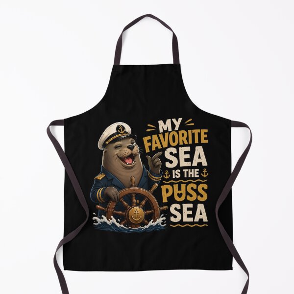 Item preview, My Favorite Sea is The Puss-Sea designed and sold by TheEndDesign.