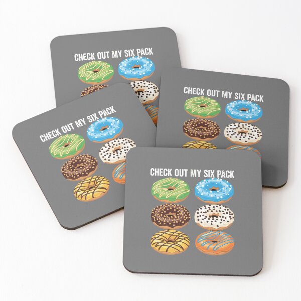 Item preview, Check Out My Six Pack Donut Food Humor designed and sold by SofiBlair.