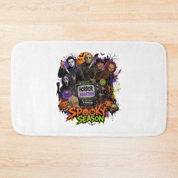 Item preview, Horror Movie Marathon Spooky Season Retro VHS Halloween designed and sold by AmazingPics001.