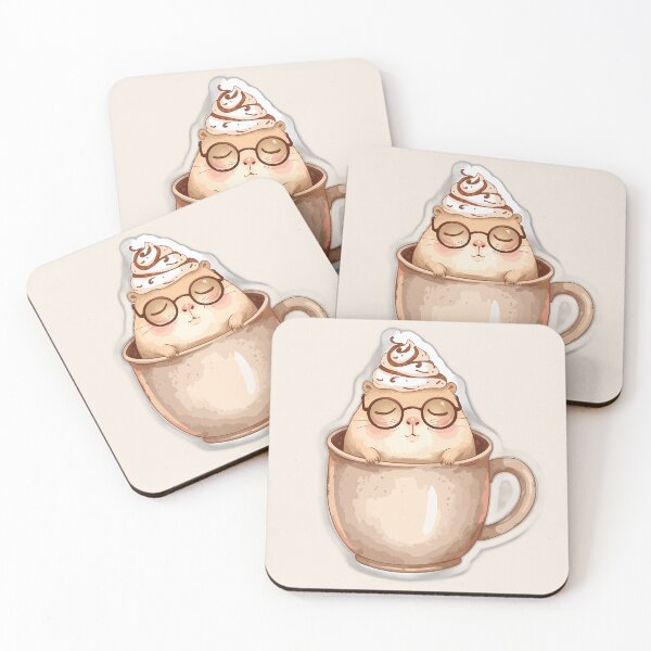 Item preview, Coffee Mug - Cute Aesthetic Coffee & Whipped Cream Sticker designed and sold by Swizzy2vore.