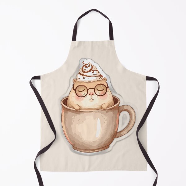 Item preview, Coffee Mug - Cute Aesthetic Coffee & Whipped Cream Sticker designed and sold by Swizzy2vore.