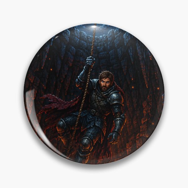 Item preview, Retro Handheld Knight - Forgotten Legend Poster designed and sold by EtermaoDigital.