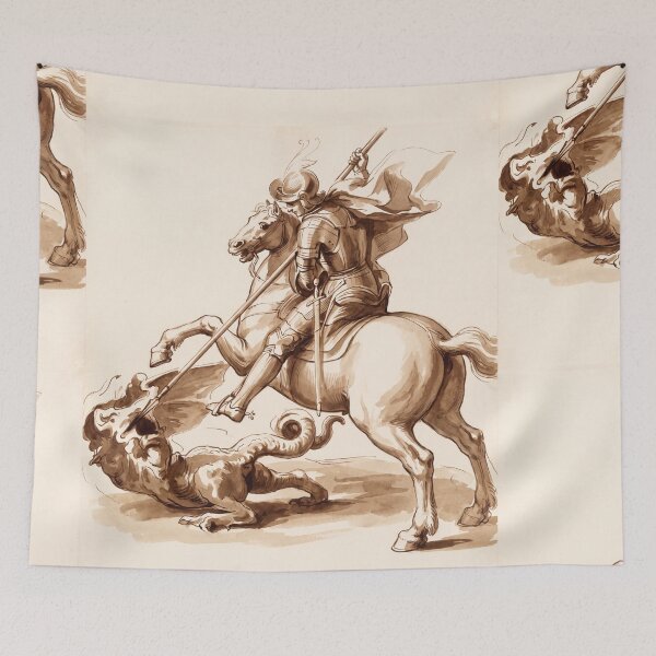Item preview, Saint George Slaying the Dragon designed and sold by artofuniverse.