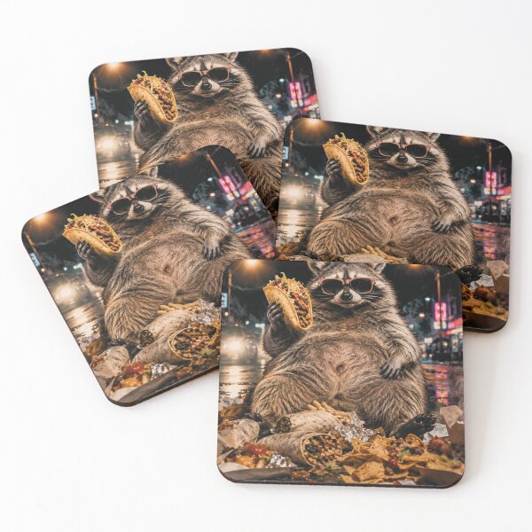 Item preview, Funny Raccoon Eating Taco Meme Men Women Kids designed and sold by will freed18.