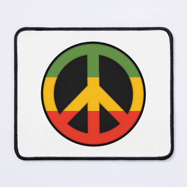 Item preview, Reggae Rastafarian Peace Symbol designed and sold by ChowdhuryAlayna.
