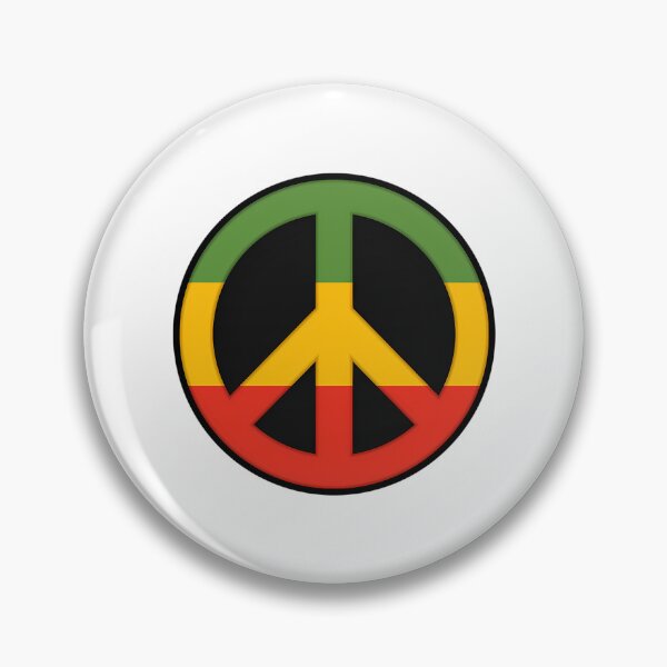 Item preview, Reggae Rastafarian Peace Symbol designed and sold by ChowdhuryAlayna.