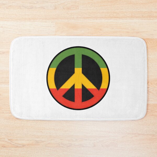 Item preview, Reggae Rastafarian Peace Symbol designed and sold by ChowdhuryAlayna.