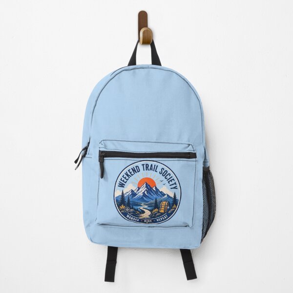 Item preview, Weekend Trail Society Hiking Badge designed and sold by Pick&Grin.