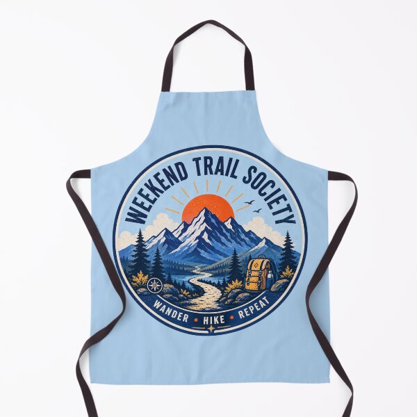 Item preview, Weekend Trail Society Hiking Badge designed and sold by Pick&Grin.
