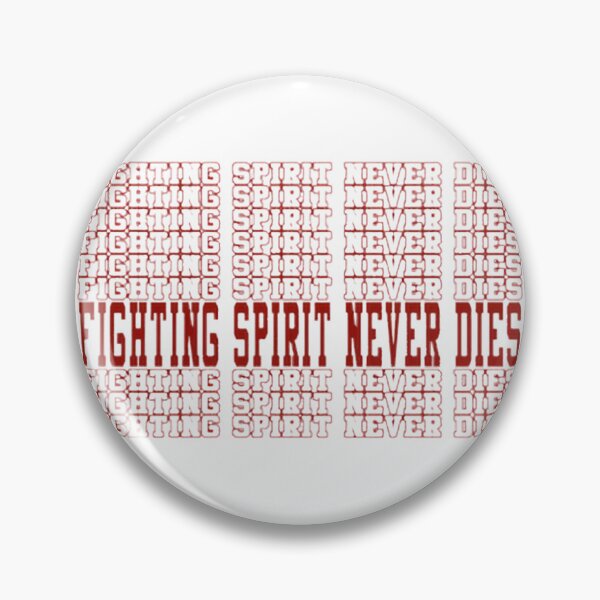 Item preview, Fighting Spirit Never Dies Vintage Boxing Fighter Quote | ⭐⭐⭐⭐⭐ Best Seller designed and sold by oscarwelles.