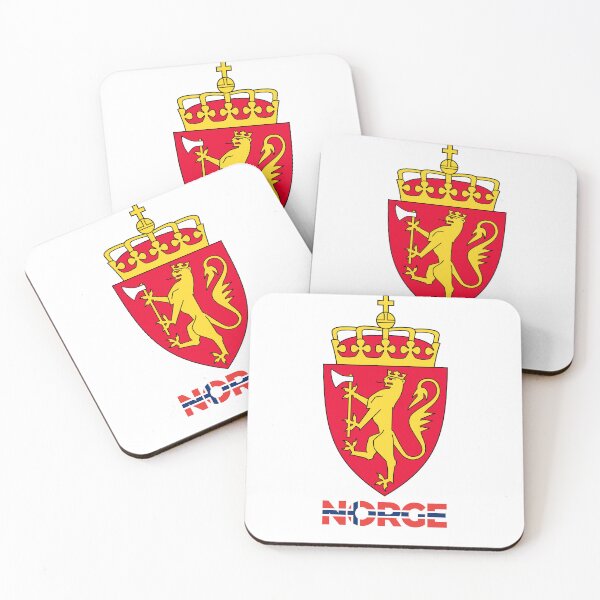 Item preview, Norwegian Royal Coat of Arms - Heraldry design - NORGE - Norwegian flag designed and sold by lachataigne.