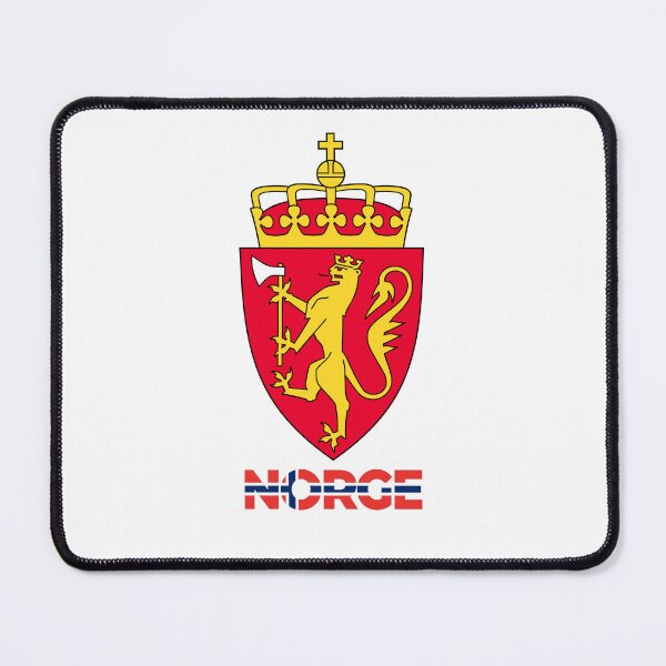 Item preview, Norwegian Royal Coat of Arms - Heraldry design - NORGE - Norwegian flag designed and sold by Heraldry design.