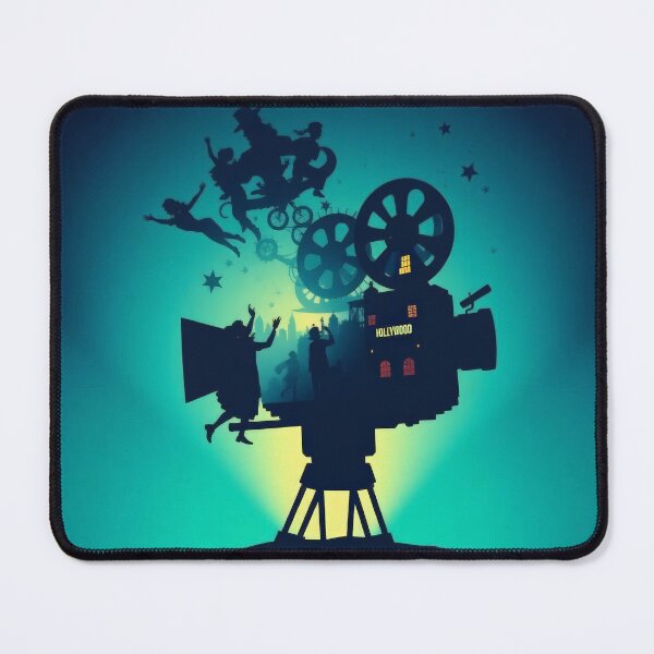 Item preview, Magical Cinema Projector Silhouette Hollywood Art designed and sold by Cine8.