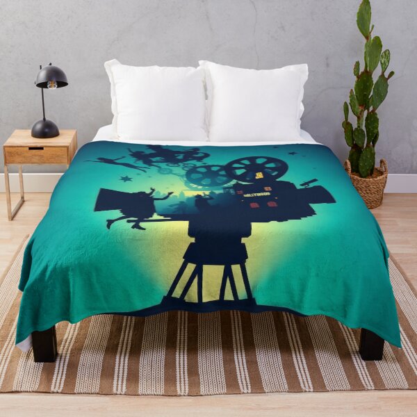 Item preview, Magical Cinema Projector Silhouette Hollywood Art designed and sold by Cine8.