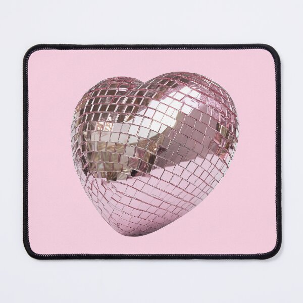 Item preview, Pink Heart Disco Ball Aesthetic designed and sold by jianina-alondra.